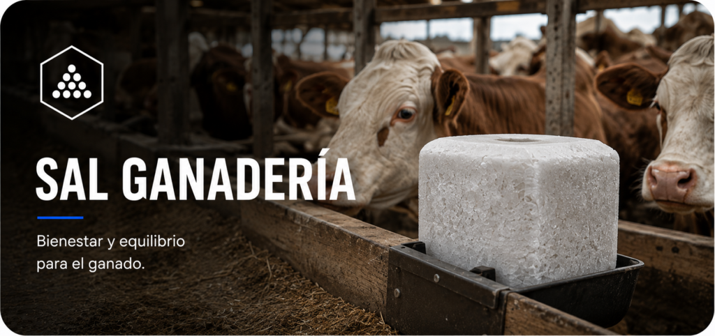 sal para ganaderia y agricultura