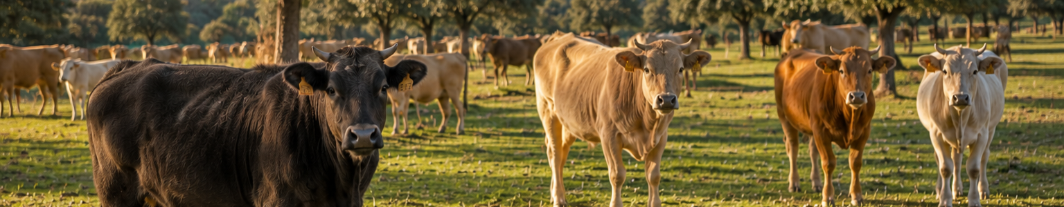 sal para gandería vacas en campo esperando la sal