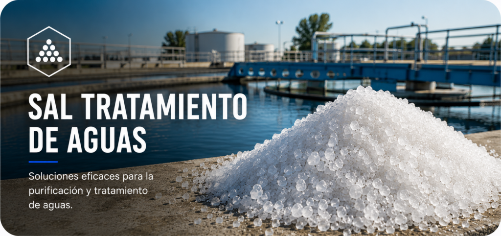 sal par el tratamiento de agua y descalcificadores